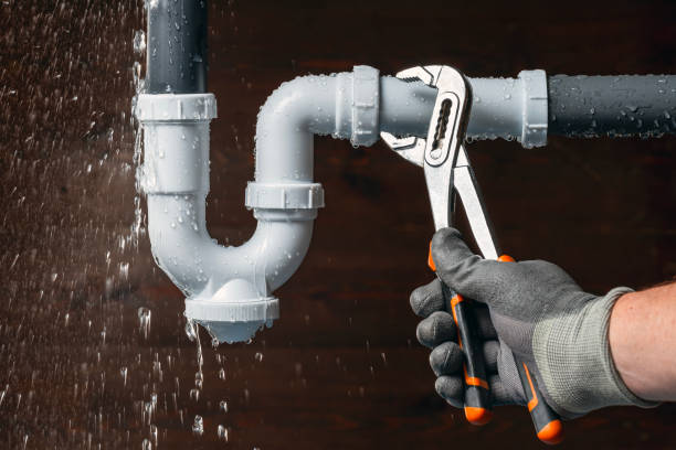 Professional Gas Line Repair technician working in Dousman, WI